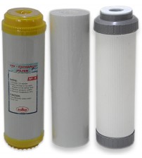 Set trei cartuse filtrante 10" 